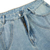 Streetwear Relaxed Straight-Leg Workwear Jeans
