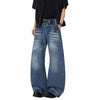 Vintage Slub Wash Barrel Leg Denim Jeans