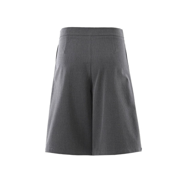 Vintage Asymmetrical Wide Leg Cropped Suit Shorts