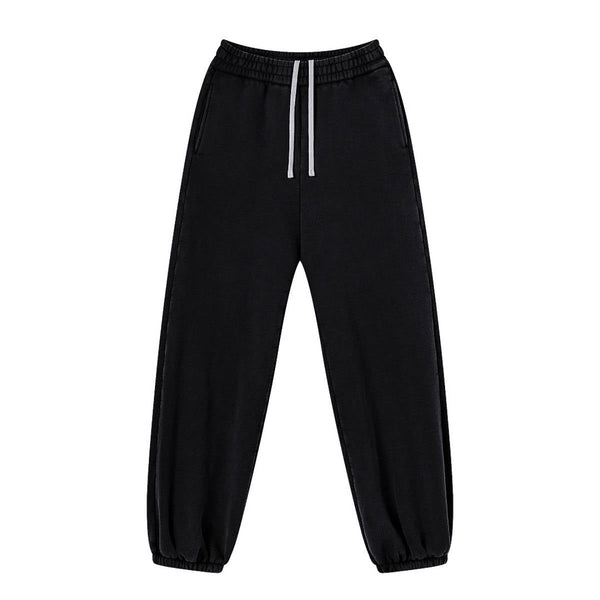 Oversized Snow Wash Fleece Joggers