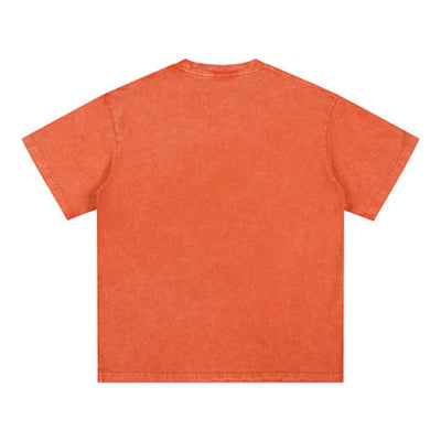 Washed Faded Baggy Cotton Tee 7.5oz