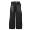 Streetwear Washed Gradient Big Pocket Baggy Wide-Leg Jogger Trousers