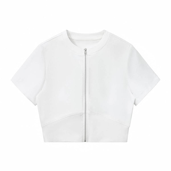 Women’s Slim Fit Zip-Up Academia Tee