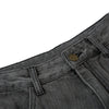 Men's Washed Distressed Denim Pants Wide Leg Patchwork Raw Edge Unique