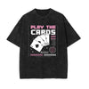 Poker Card Urban Streetwear Graphic Tee-INNBLAC