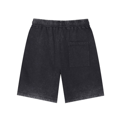 Vintage Washed Relaxed Fit Cargo Shorts
