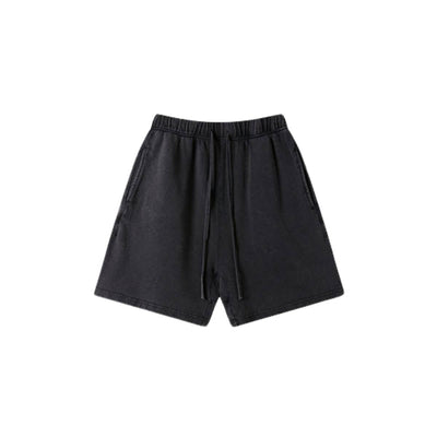Vintage Fade Oversized Cotton Shorts