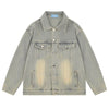 Unisex Retro Street Washed Vintage Denim Jacket
