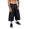 Deep Indigo Skate Fit Denim Shorts