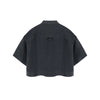Washed Cotton Button Collar Tee 310G