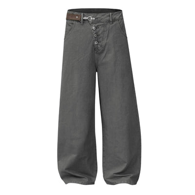 Minimalist Panelled Relaxed Fit Jogger Pants