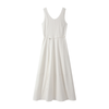 Scoop Neck Sleeveless Denim Maxi Dress