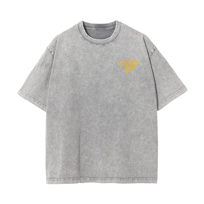 Faith Over Fear Graffiti Graphic Tee-INNBLAC