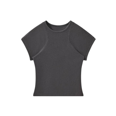 Academia Style Soft Daily Wear Stretch Tee