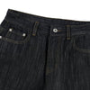 Embroidered Black Washed Baggy Jeans
