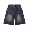 Vintage Shadow Wash Denim Shorts