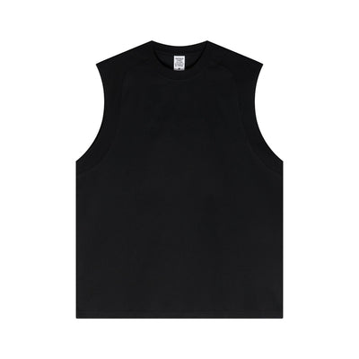 Panelled Back Seam Sleeveless T-Shirt