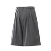 Vintage Pleated Wide Leg Cropped Trousers