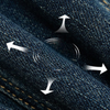 Wide Strap Dark Wash Denim Mini Dress