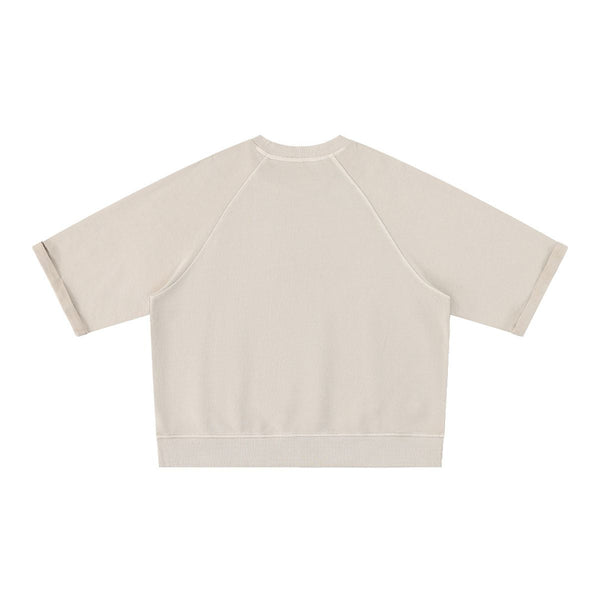 320G Cotton Crew Neck Raglan Sweatshirt