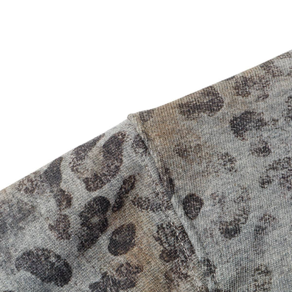 Heavyweight Leopard Camo Zip Hoodie