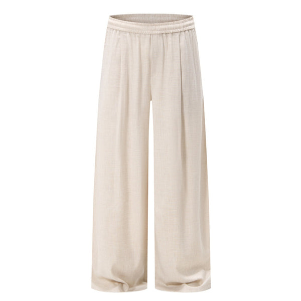 Minimalist Solid Flowy Pants