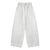 Relaxed Pleated Wide Leg Trousers