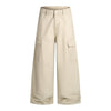 Vintage Baggy Paneled Straight-Leg Cargo Pants