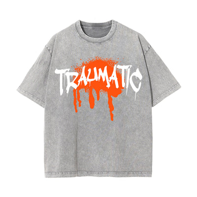 Traumatic Urban Streetwear Graphic Tee-INNBLAC