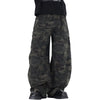 Baggy Camouflage Cargo Denim Pants