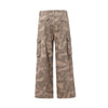 Camouflage Baggy Cargo Jeans-INNBLAC