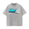 Future Streetwear Chrome Style Graphic Tee-INNBLAC