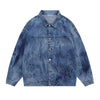 New Stylish Water Wave Denim Jacket