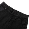 Minimalist Wide Leg Black Jeans