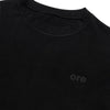 Women's Black Slim-Fit Stretch Crew Neck Short  Sleeve Tee