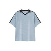 Vintage Waffle Colorblock Boxy Fit Heavyweight Polo T-Shirt