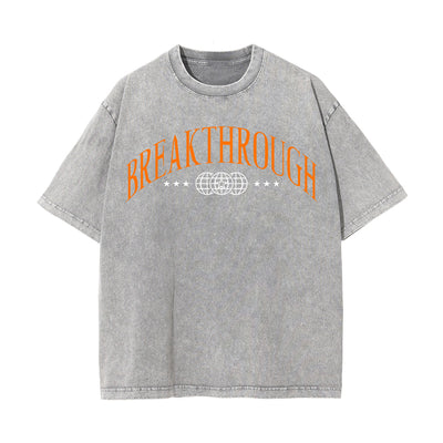 Breakthrough Streetwear Stone Wash Graphic Tee-INNBLAC