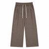 Quiet Luxury Old Money Style 320G Flower-Sand Straight-Leg Trousers