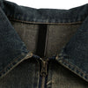 Unisex Retro Washed Vintage Denim Jacket
