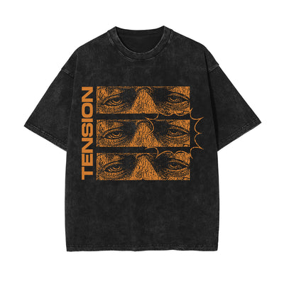 Tension Streetwear Graphic Stone Wash Tee-INNBLAC