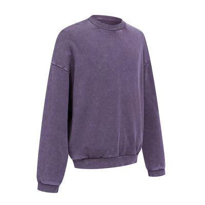 Soft-Vintage Washed Pullover Sweatshirt