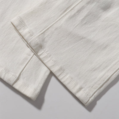 Snap Detail Slight Flared Hem Cargo Pants