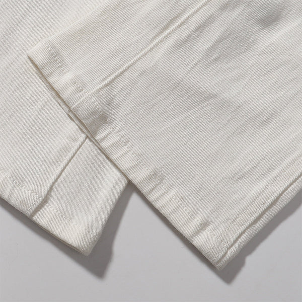 Snap Detail Slight Flared Hem Cargo Pants