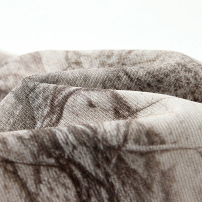 Asymmetric Single Shoulder Camo Cropped Tee