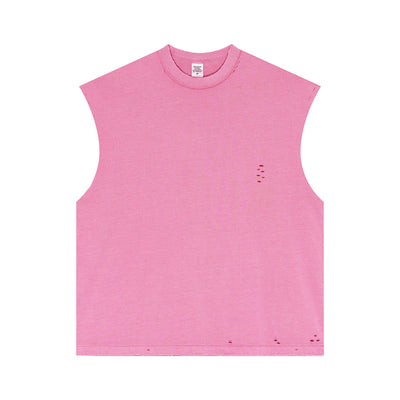Raw Edge Destructive Muscle Tank 275gsm