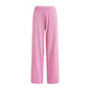Women's Relaxed Straight Leg Ribbed Trousers