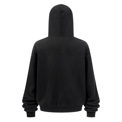 Fleece Lined Full Zip Front Hoodie