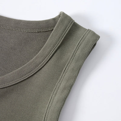 Heavyweight Minimalist Sleeveless Muscle Tank