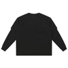 Solid Color Mock Layered Sleeves Sweatshirt