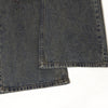 Vintage Wash Ripped Knee Loose Jeans